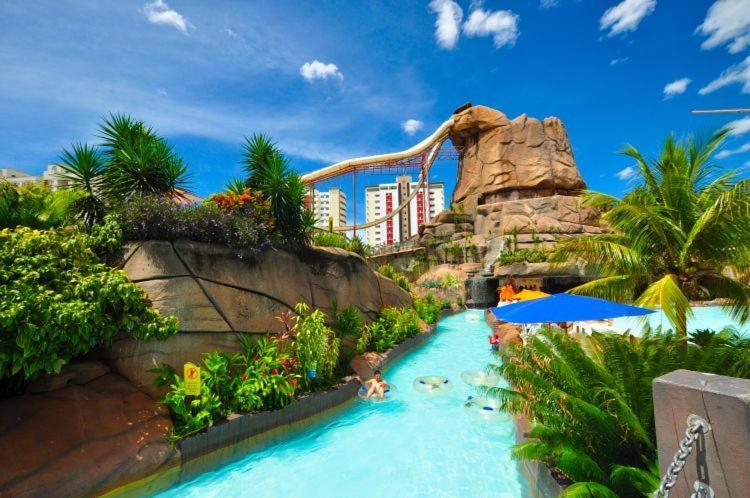 Отель Piazza Acqua Park Reservas Калдас-Новас Экстерьер фото