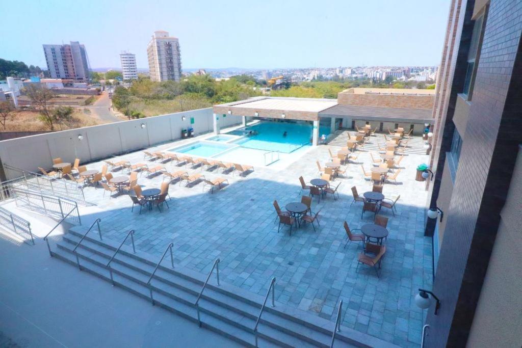 Отель Piazza Acqua Park Reservas Калдас-Новас Экстерьер фото