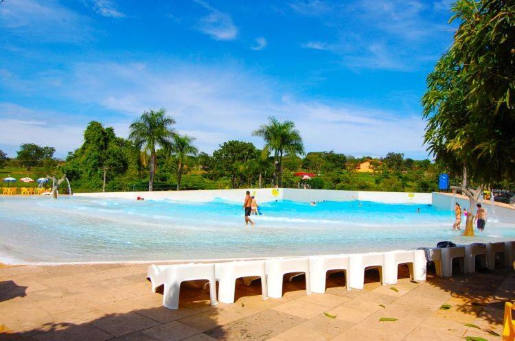 Отель Piazza Acqua Park Reservas Калдас-Новас Экстерьер фото