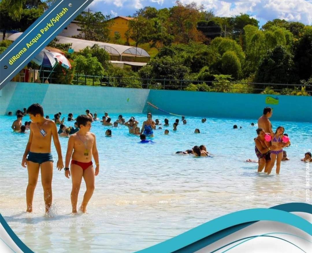 Отель Piazza Acqua Park Reservas Калдас-Новас Экстерьер фото