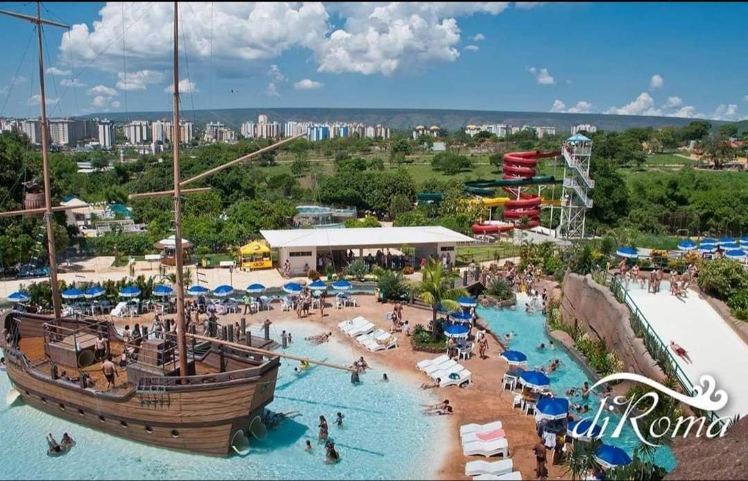 Отель Piazza Acqua Park Reservas Калдас-Новас Экстерьер фото